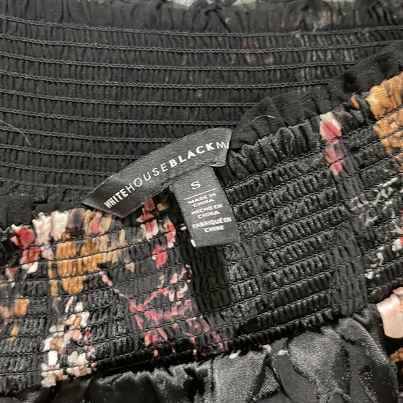 WHBM Shoulder Elastic Blouse - Picture 8 of 8